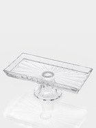 Блюдо «Шубница». 27.4×14×10 см, на ножке, стекло, прозрачная - Фото 5