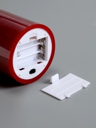 Светодиодная свеча восковая «Глубокий красный», 15×7 см, от батареек АААx3, свечение тёплое белое - Фото 7