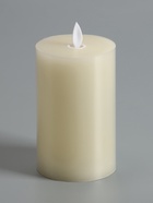 Светодиодная свеча восковая «Белая», 15×7 см, от батареек АААx3, свечение тёплое белое - Фото 6