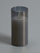 Светодиодная свеча «Серебристая», 12×5.5 см, от батареек AAx2, свечение тёплое белое - Фото 6