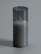 Светодиодная свеча «Серебристая», 14×5.5 см, от батареек AAx2, свечение тёплое белое - Фото 6