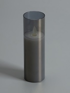 Светодиодная свеча «Серебристая», 16×5.5 см, от батареек AAx2, свечение тёплое белое - Фото 6