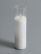 Светодиодная свеча «Белая», 20×5.5 см, от батареек AAx2, свечение тёплое белое - Фото 6