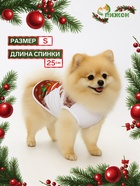 Майка «Респект», размер S (ДС 25, ОШ 25, ОГ 35 см), красна - Фото 1