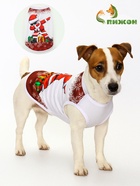 Майка «Респект», размер S (ДС 25, ОШ 25, ОГ 35 см), красна - Фото 2