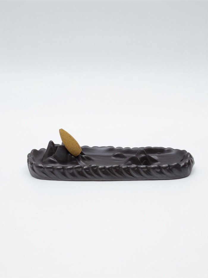 УЦЕНКА Подставка для благовоний TAKE IT EASY «Озерный край», стелющийся дым, 4.4×3.6×4.1 см - Фото 1