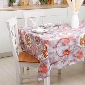 {{photo.Alt || photo.Description || 'УЦЕНКА Клеёнка на стол Доляна «Цветы», на нетканой основе, ширина 137 см, рулон 14 м'}}