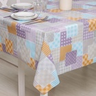 УЦЕНКА Клеёнка на стол Доляна, на нетканой основе, ширина 137 см, рулон 17 м - Фото 2