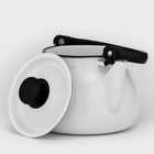 УЦЕНКА Чайник, 3 л, без деколи, белый - Фото 2