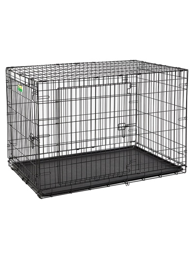 Клетка MidWest Contour для собак 123×78×82 см, 2 двери