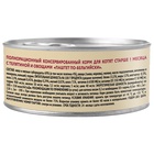 Влажный корм Мнямс Деликатес телятина с овощами для котят от 1 мес. «Паштет по-бельгийски» 100 г - Фото 2