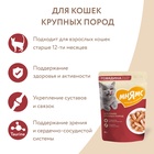 Влажный корм Мнямс На каждый день Кусочки в соусе с говядиной для крупных кошек 85 г - Фото 5