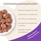 Влажный корм Мнямс На каждый день Кусочки в соусе с ягн. для комфортного пищ-ия у кошек85 г - Фото 4