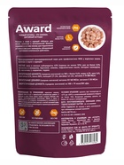 Влажный корм AWARD Urinary для профилактики мочекаменной болезни у взрослых кошек, кусочки в соусе с курицей, 85 г - Фото 3