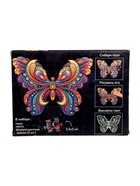 УЦЕНКА Пазл светящийся «Бабочка», флуоресцентные краски, 73 детали - Фото 3