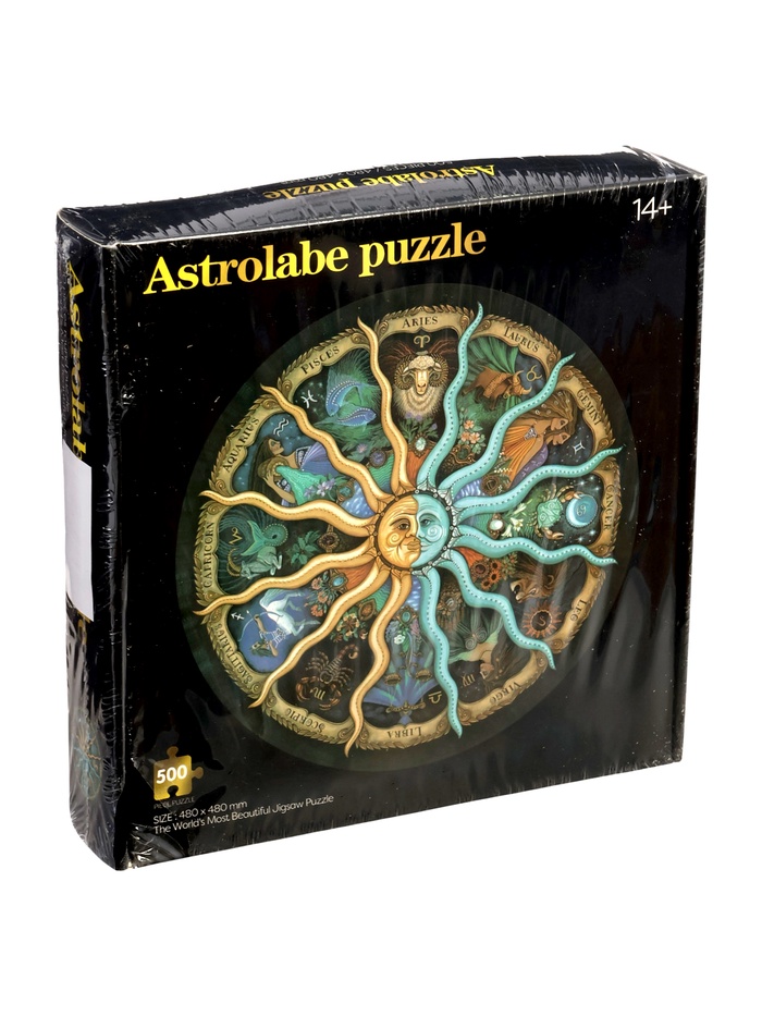 УЦЕНКА Круглый пазл «Зодиак», 500 деталей - Фото 1