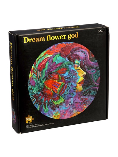 УЦЕНКА Круглый пазл «Яркие мечты», 500 деталей