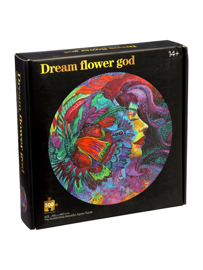 УЦЕНКА Круглый пазл «Яркие мечты», 500 деталей - Фото 1