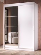 Шкаф - купе «ГРАНД 1», с зеркалом, 1600×615×2200 мм, цвет белый гладкий корпус - Фото 1