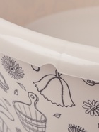 УЦЕНКА Таз «Русская банька», 15 л, d=41.5 см, h=16 см, круг, бежевый - Фото 2