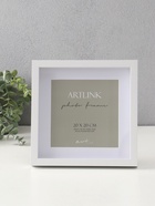 Фоторамка для фото 20×20 см, с паспарту 14×14 см МДФ Camila, белый - Фото 1