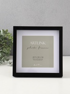 Фоторамка для фото 20×20 см, с паспарту 14×14 см МДФ Camila, чёрный - Фото 1