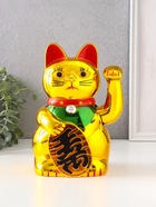 УЦЕНКА Маятник настольный антистресс «Манэки-нэко», h=21 см - Фото 1