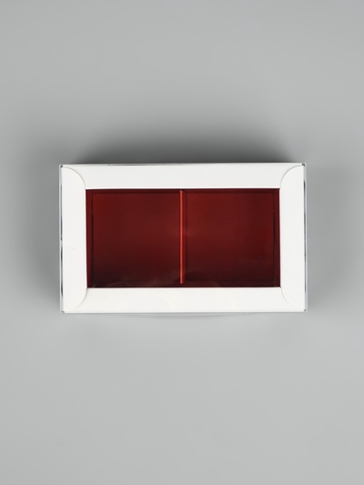 Коробка под 2 конфеты с ячейками «Новый год», 10×6×3 см