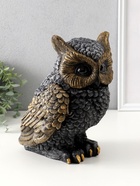 Фигурка гипс «Филин Большой», серебро-золото, 26×18×21 см - фото 49256285