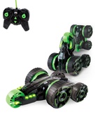УЦЕНКА Машина радиоуправляемая перевёртыш «Хищник», работает от аккумулятора, зелёная 10910784