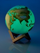 УЦЕНКА Портативная колонка - ночник EZ01, 5 Вт, 1200 мАч, диаметр 120 мм, 3 режима, «Планета Земля» 10910804