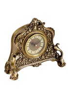 УЦЕНКА Часы настольные интерьерные каминные, 21×19×6.5 см, d=7 см, золото - Фото 9