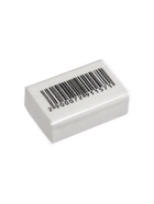 Набор ластиков 4 штуки, прямоугольные, белые, в пленке - Фото 2