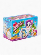 Елочные шары под раскраску «Новогодний подарок», карандаши, 5.5 см, 2 шт., набор для творчества - Фото 2