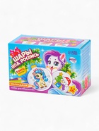 Елочные шары под раскраску «Новогодний подарок», карандаши, 5.5 см, 2 шт., набор для творчества - Фото 4