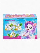 Елочные шары под раскраску «Новогодний подарок», карандаши, 5.5 см, 2 шт., набор для творчества - Фото 5