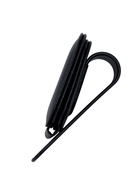 Держатель для очков автомобильный, кожаный, черный - Фото 6