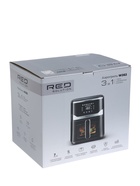 Аэрогриль RED SOLUTION W262, 1500 Вт, 5 л, 80-200°С, 7 программ, сенсорное управление, чёрный 10905599 - фото 16874981
