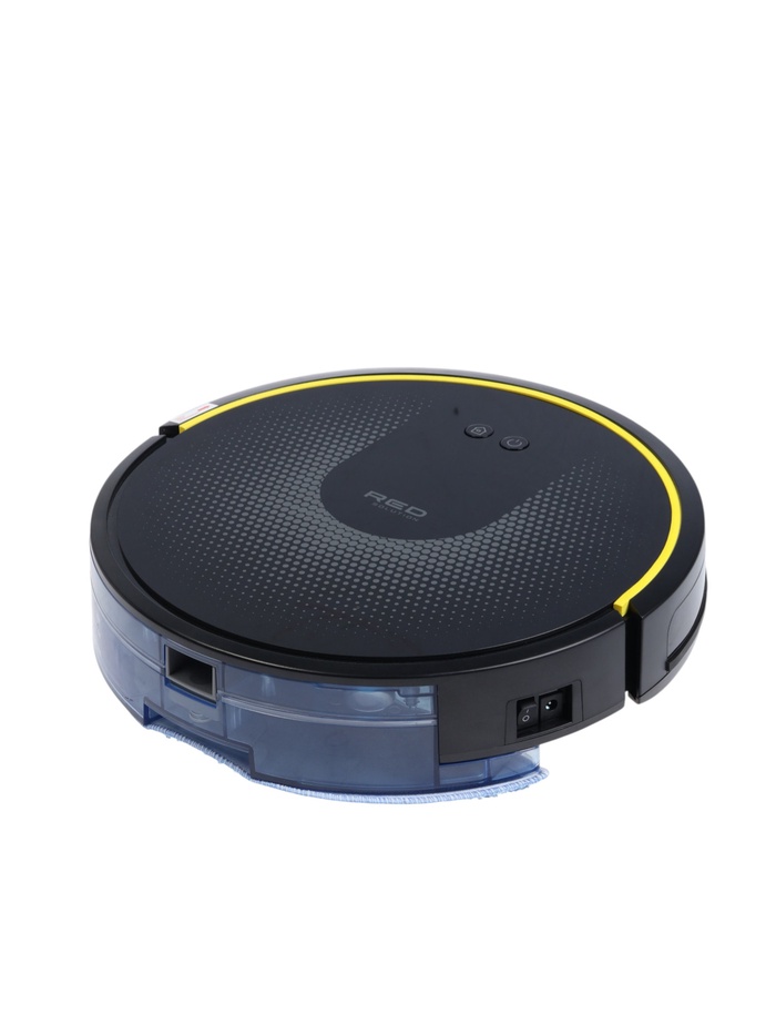 Робот-пылесос RED Solution RV-R6050S, 25 Вт, 2600 мАч, сухая/влажная уборка, Wi-Fi, 0.45 л, ПДУ - Фото 1