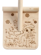 Лопата деревянная «Лошадь» - Фото 4