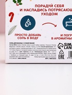Соль для ванны с сухой пеной «С Новым Годом», аромат: имбирный пряник, 300 г, Чистое счастье - Фото 6