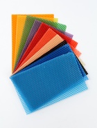 Вощина цветная для создания свечей, 10 цветов + фитиль - Фото 2