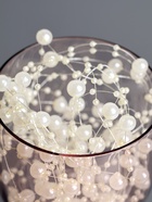 Гирлянда для декора из бусин, айвори - крем 10880451