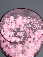 Гирлянда для декора из бусин, розовая 10880452