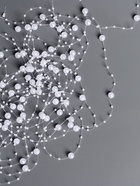 Гирлянда для декора из бусин, жемчужный 10880454