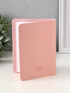 Фотоальбом на 40 фото 10×15 см «Счастливые моменты», искусственная кожа, розовый, 12.5×17 см - Фото 2