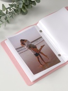 Фотоальбом на 40 фото 10×15 см «Счастливые моменты», искусственная кожа, розовый, 12.5×17 см - Фото 4