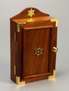 УЦЕНКА Ключница «Штурвал» 18×9×30 см, дерево шишам - Фото 4