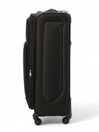 УЦЕНКА Чемодан на колёсах маленький 97 л (L), на молнии, с увеличением, кодовый замок, 4 колеса, чёрный - Фото 3