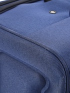 УЦЕНКА Чемодан на колёсах маленький 97 л (L), на молнии, кодовый замок, 4 колеса, синий - Фото 16